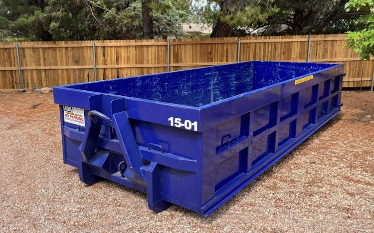 our residential roll-off dumpster